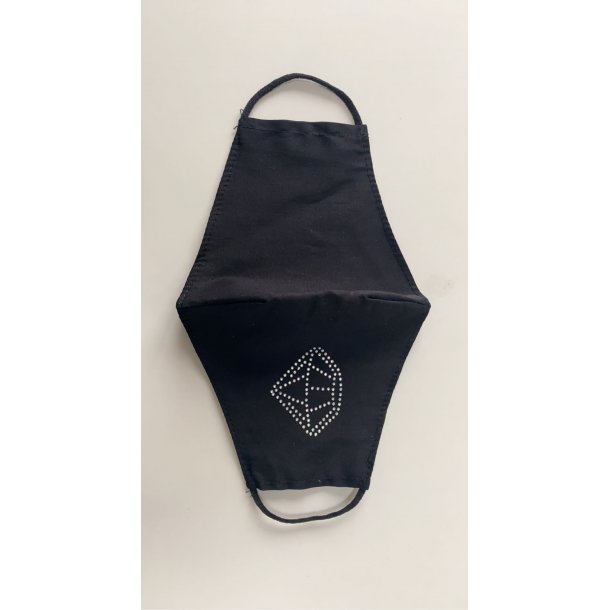 Sort m. sten (Diamant)
